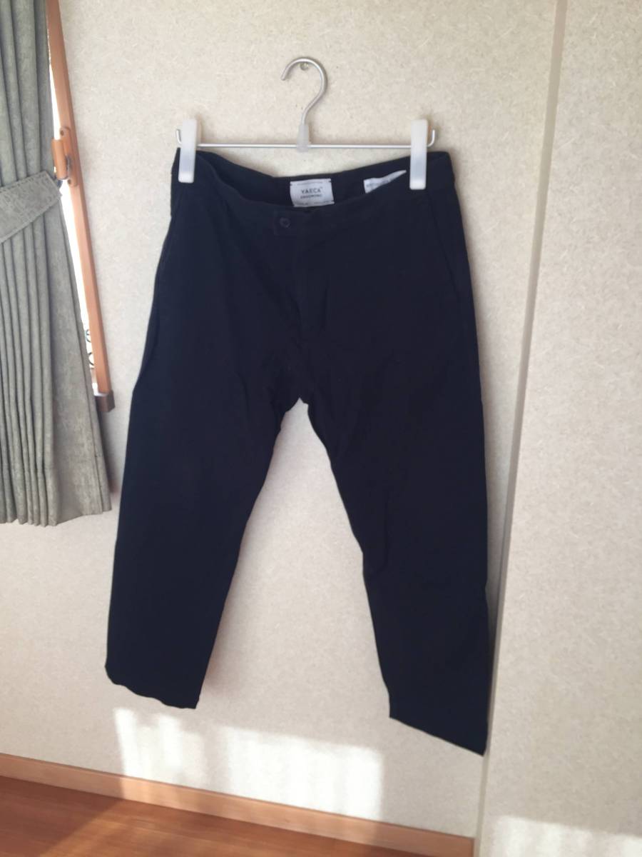 YAECA　メンズ　テーパードクロップドパンツ　ヤエカ　シップス購入　M　ネイビー
