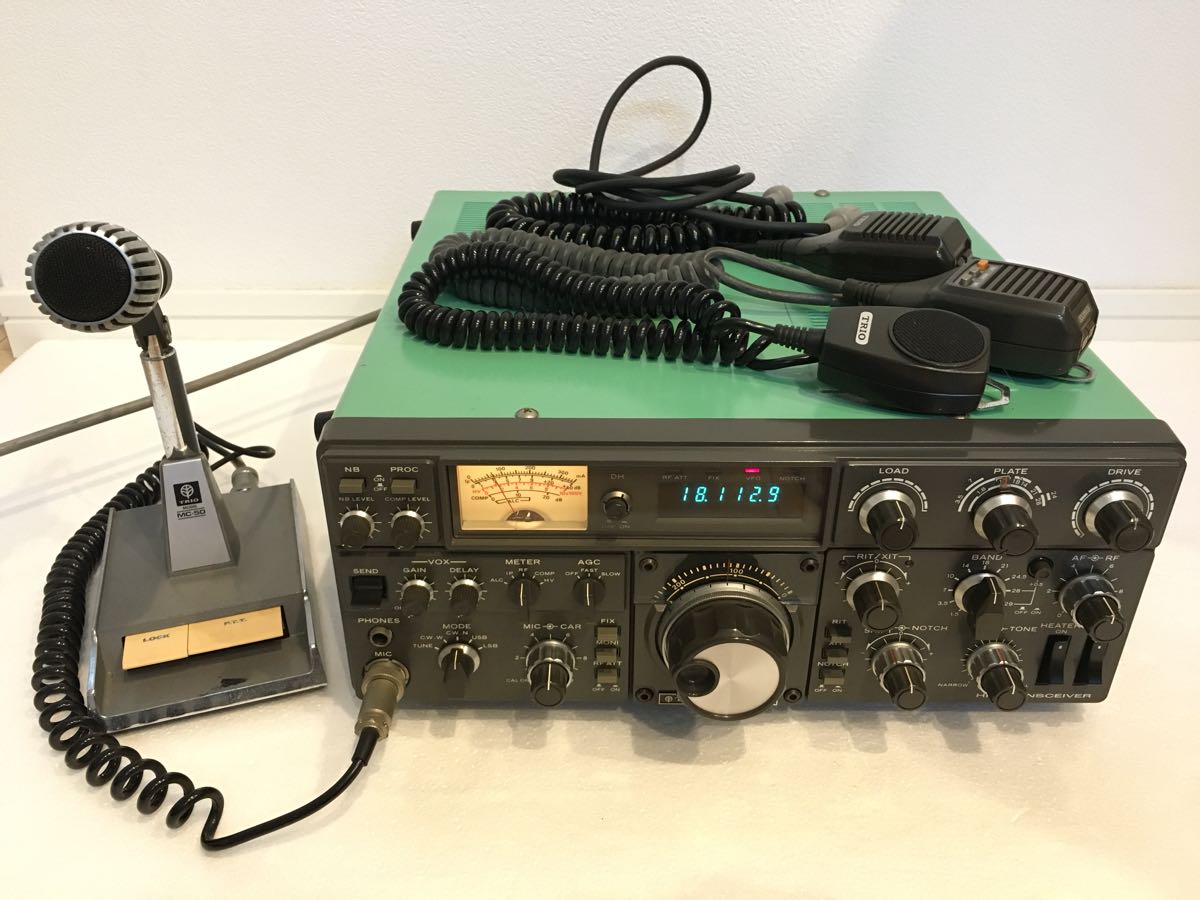 JF0RRH TS-830V ・WARCバンド送信解除 アマチュア無線局 トリオ HF