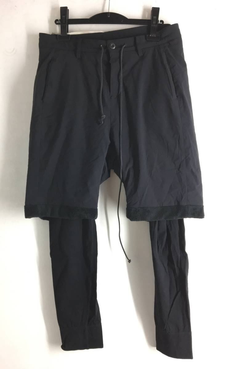 KAZUYUKI KUMAGAI ボアパンツ＆レギンスセット　レイヤード　NAVY 3