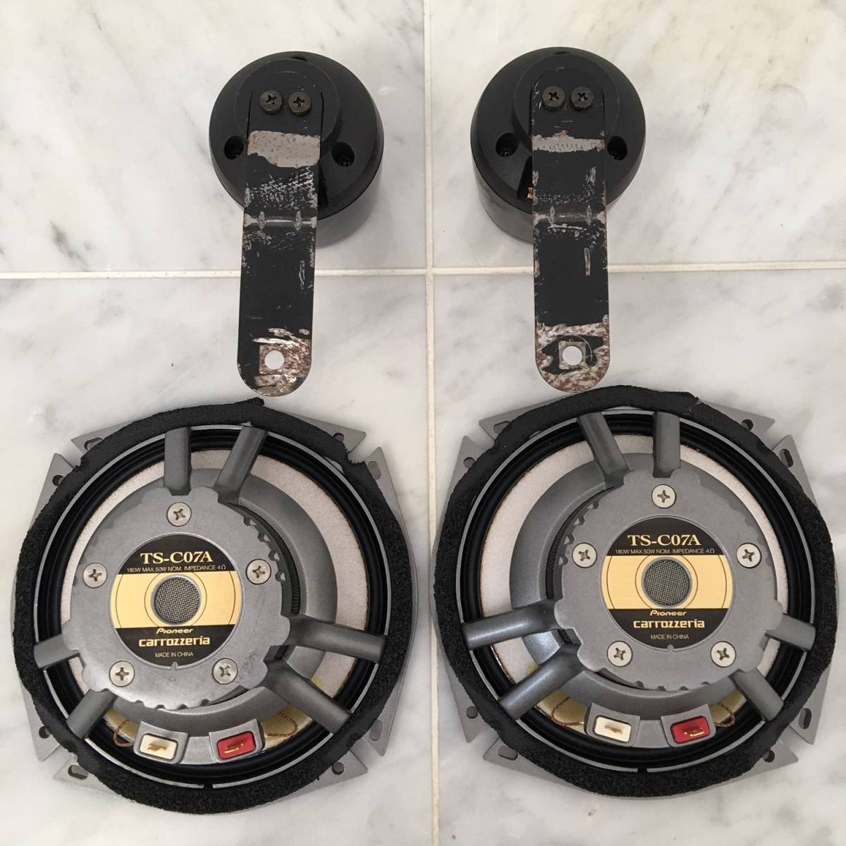 carrozzeria スピーカー TS-C07A 17cm ツイーター TS-V017A セット Pioneer