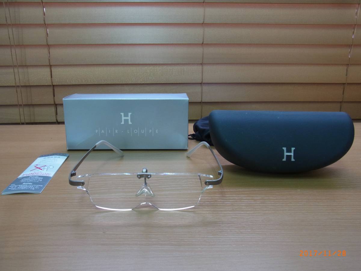 ペアルーペ　Hazuki　ハズキ　クリア　日本製　美品