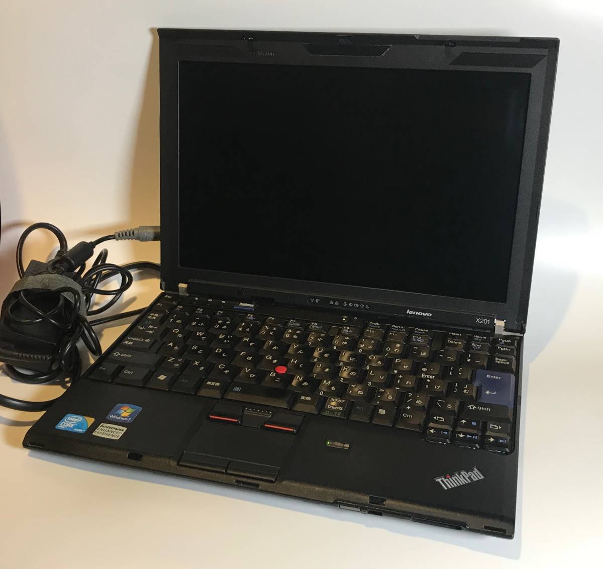 中古品】IBM ThinkPad X201 i5 RAM8GB実装Windows7（64bit)【Lenovo