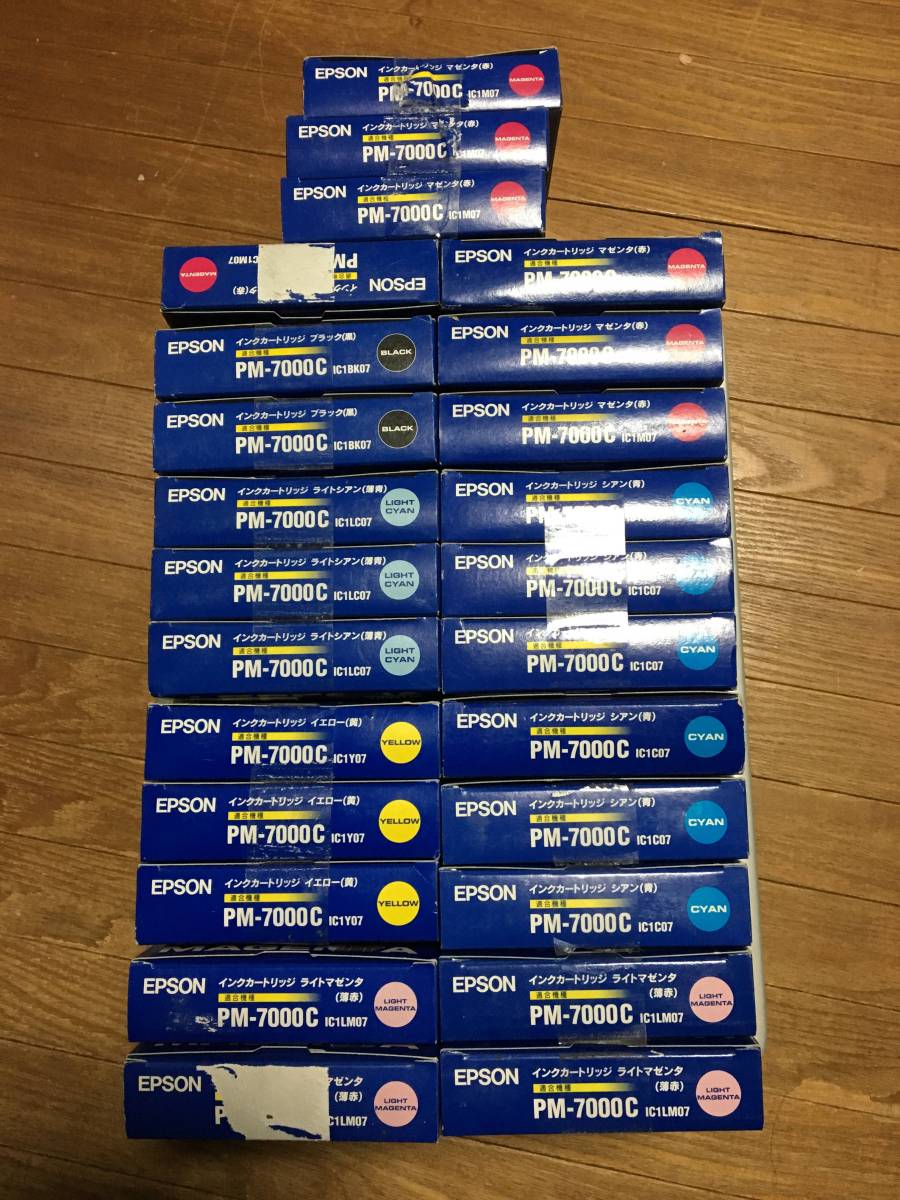 インクカートリッジ　EPSON PM7000C　インクセット