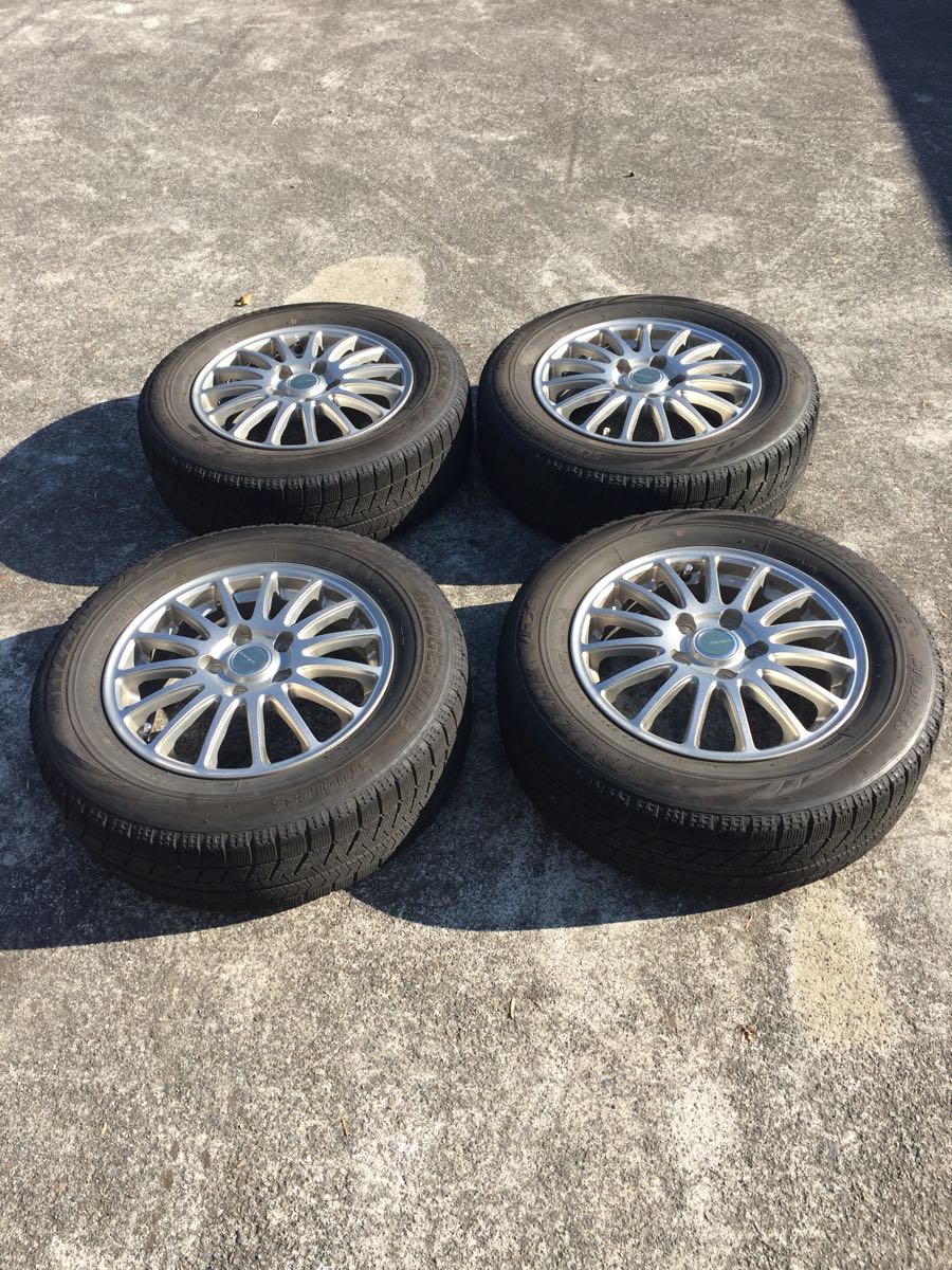 ブリジストン vrx スタッドレス 195/65/15 ノア ヴォクシー エスクァイア voxy 2014年製