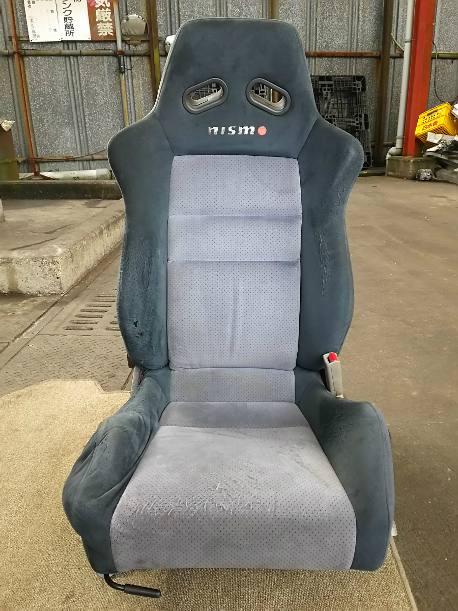 8056＠904　ステージア　WGC34　前期　ドライバーシート　運転席　シートレール付　NISMO製　F3