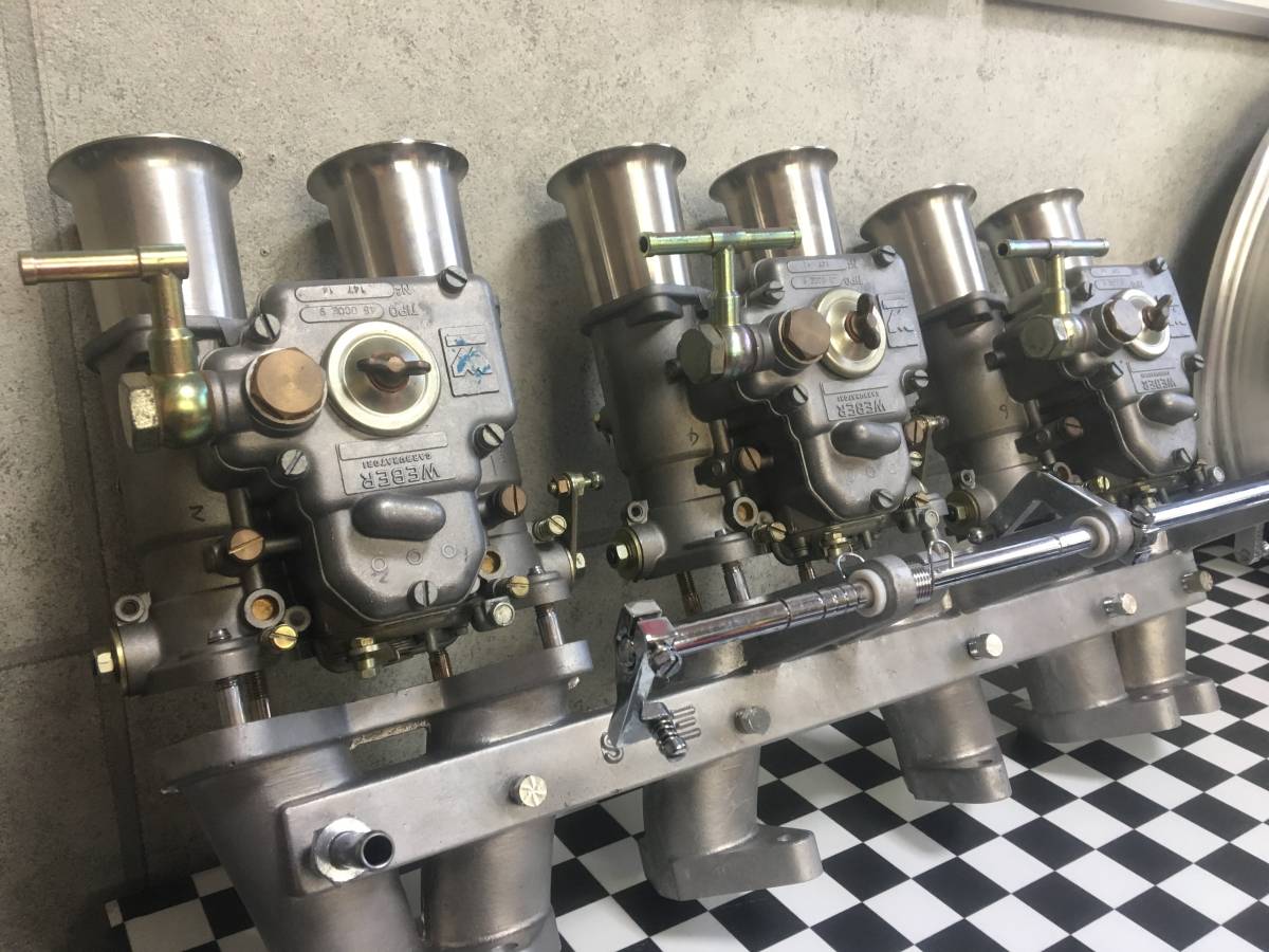 ウェーバー45パイ　美品　ハコスカ　L型