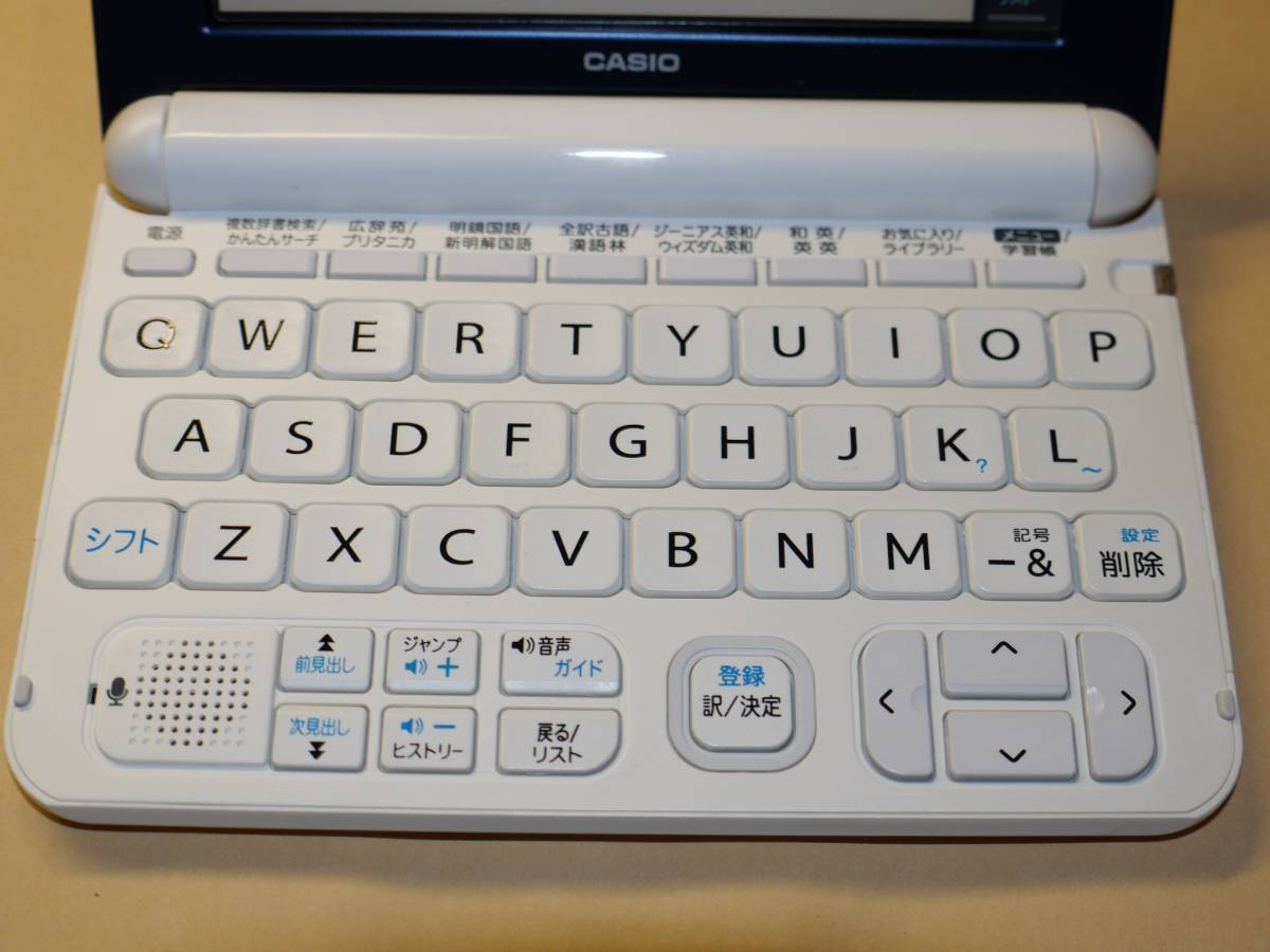 中古美品　電子辞書　カシオ　ＥＸ－Ｗｏｒｄ　ＸＤ－Ｋ４８００　ブルー　送料無料