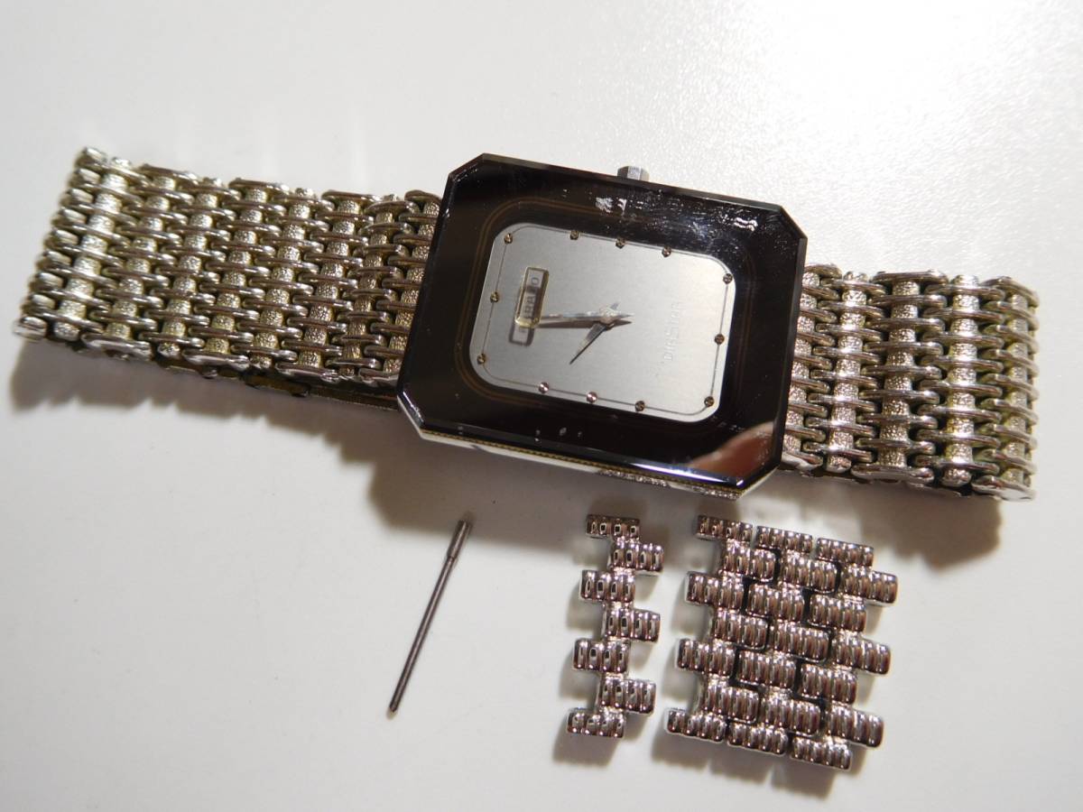 1円～ used ラドー クォーツ 動作確認済 (J-ス72) RADO(ラドー 