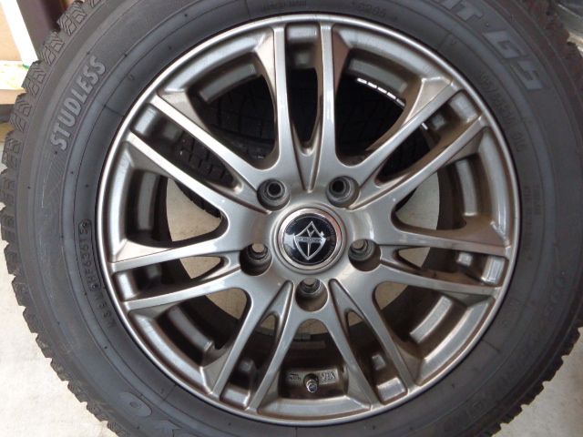 スタッドレス ◇195/65R15TOYOガリットG5バリ山2015年製ウエッズヴェル 