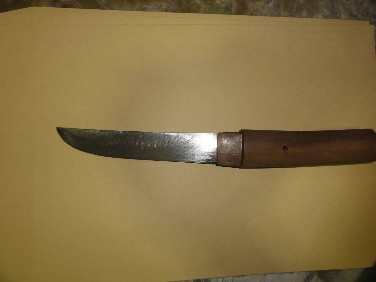 真剣 日本刀 残欠刀 合法寸法(15cm以内)品 玉鋼 江戸時代 3点 現状品