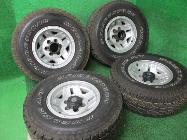 DUELER A/T 31×10.50 R15LT トヨタ純正ホイールセット ランクル 中古 売切!!
