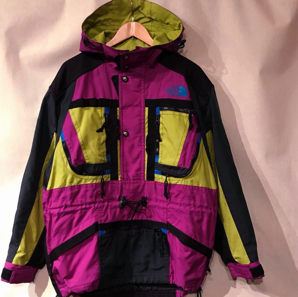 レア！ 90s vintage North Face マルチカラー SKI wear アノラック