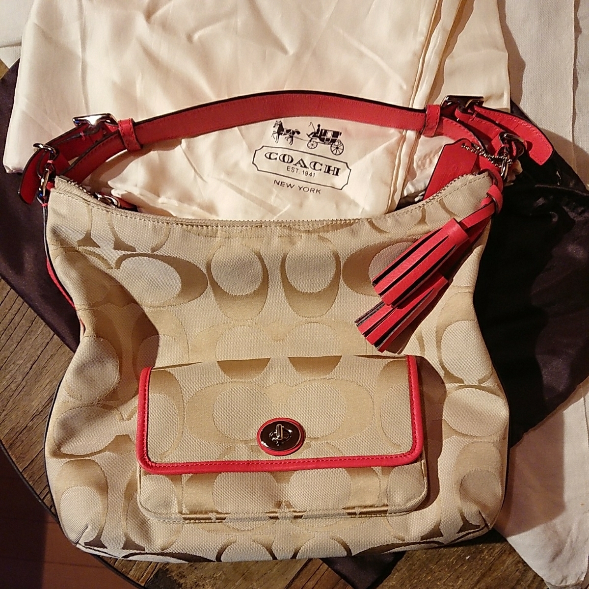 COACH コーチ シグネチャー ワンショルダーバッグ シグネチャーワン 