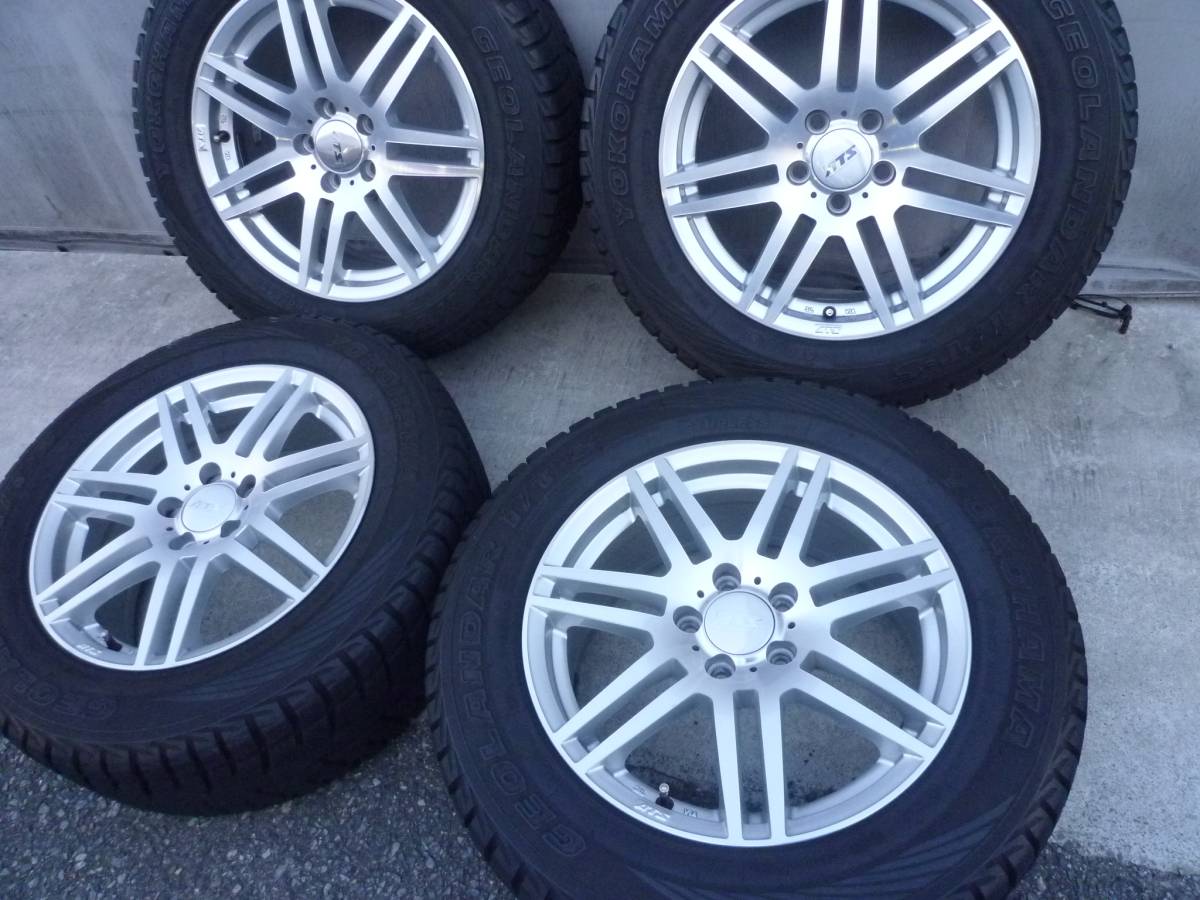 【GLK350　X204】ATSホイール　17インチ&9分山スタッドレス　中古一台分