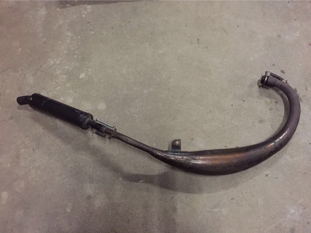 NSR50用BRDカートコースチャンバー マフラー NSR50 BRDカートコース