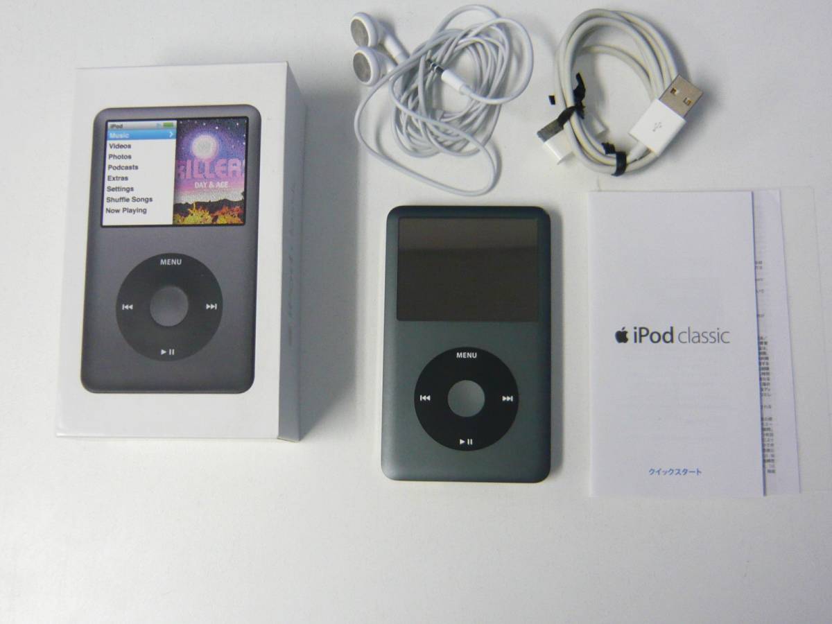 ジャンク)iPod classic 160GB ブラック MC297J/A