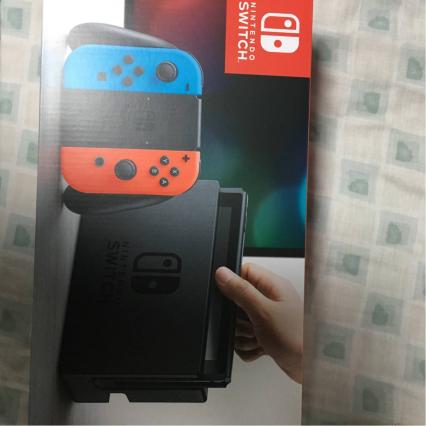 12月8日購入 新品未開封ニンテンドースイッチ本体ネオンカブルー(R)ネオン