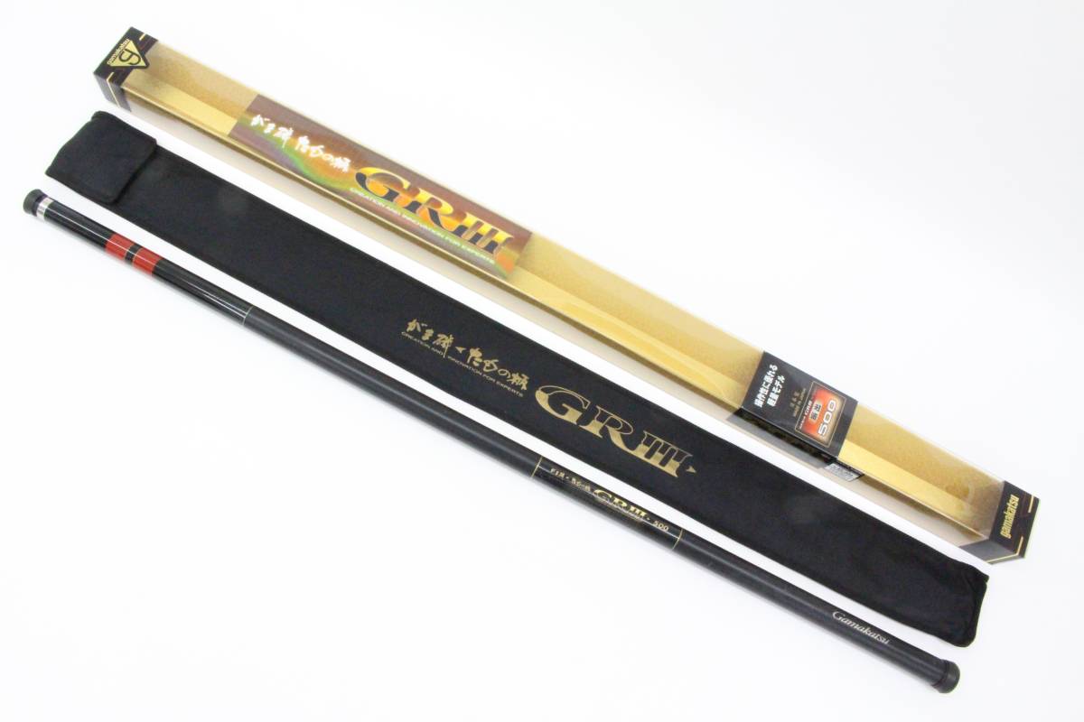 高品質，新品】 がまかつ がま磯 たもの柄GRⅢ 500 【中古】