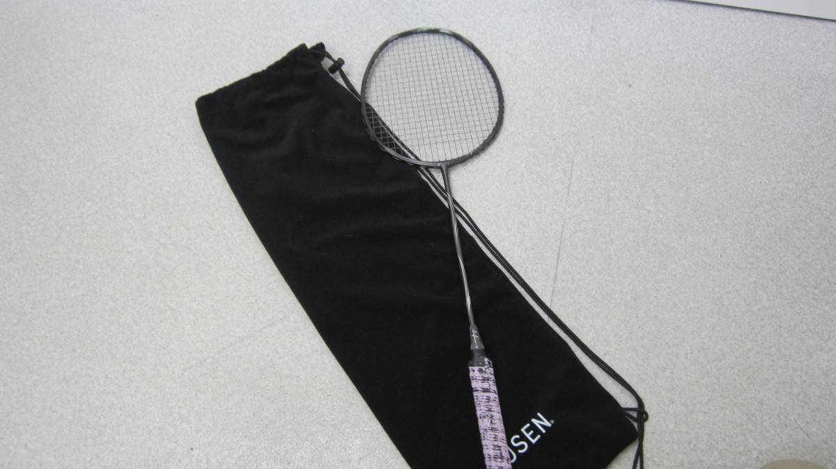 □GOSEN ゴーセン バドミントンラケット INFERNO インフェルノ 中古品 激安1円スタート
