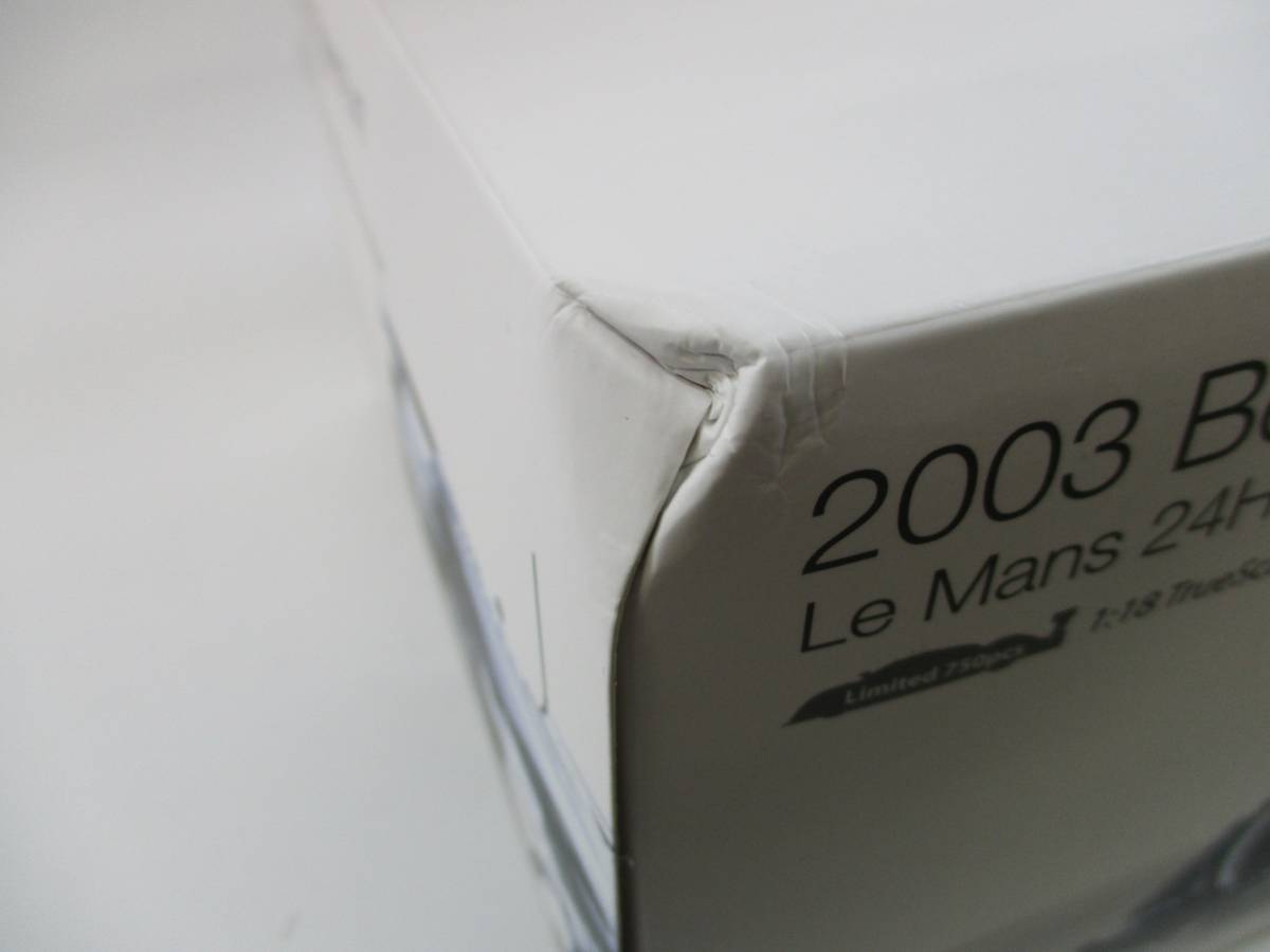 2003 Bentley Speed 8 #7 Le Mans 24Hr Winner 1/18