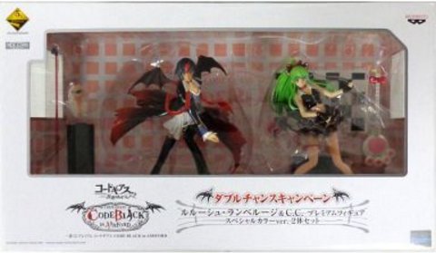 最新作，SALE 一番くじ コードギアスR2 ダブルチャンスキャンペーン ルルーシュ C.C. プレミアムフィギュア スペシャルカラー(その他)｜売買されたオークション情報、yahooの商品情報をアーカイブ公開 - オ その他