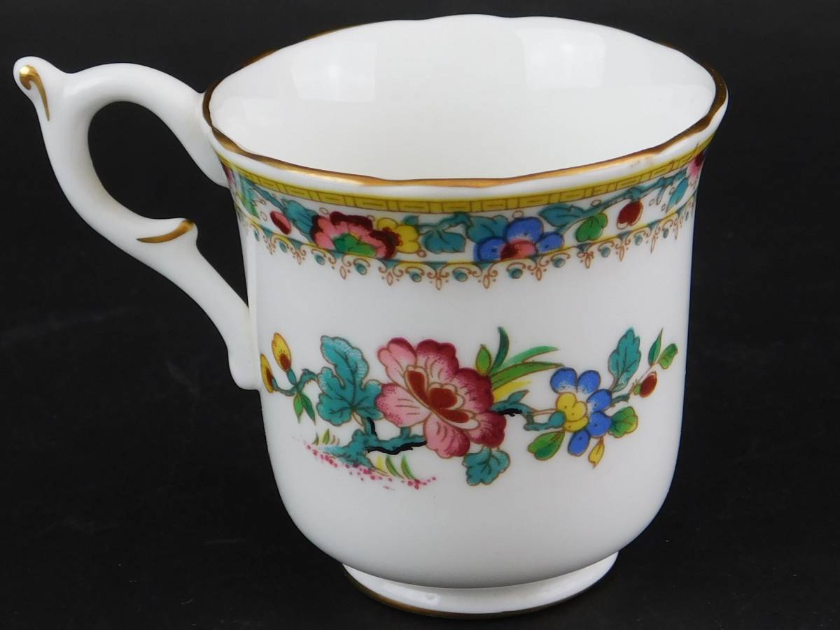 正規品 COALPORT コールポート Ming Rose ミングローズ デミタスカップ 
