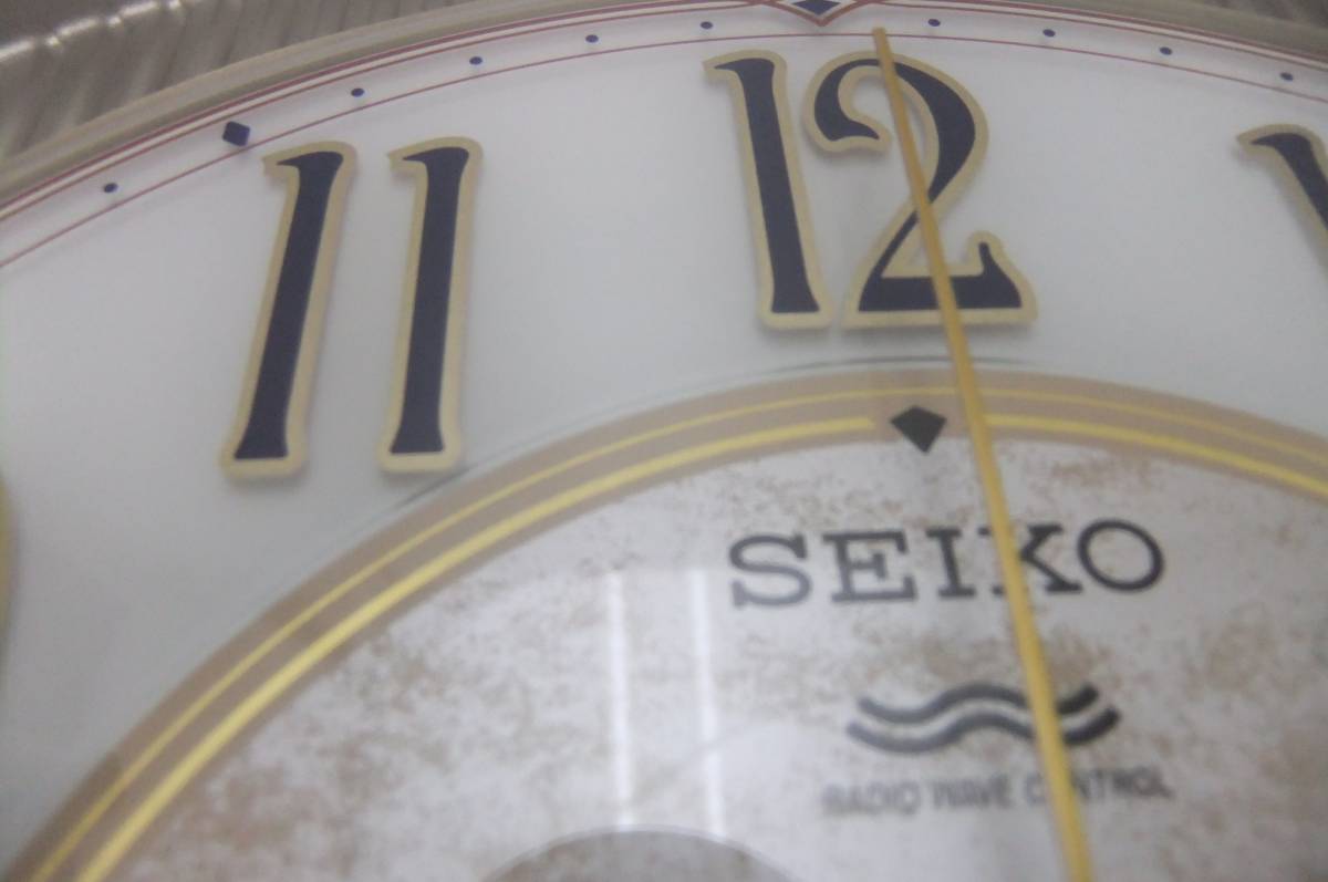 SEIKO セイコー 電波からくり時計 ウェーブシンフォニー RE556B