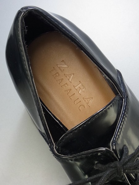 R1336 ザラ Zara レディース 厚底 レースアップ シューズ 靴 ブラック 黒 38 23 5cm 23 5cm 売買されたオークション情報 Yahooの商品情報をアーカイブ公開 オークファン Aucfan Com