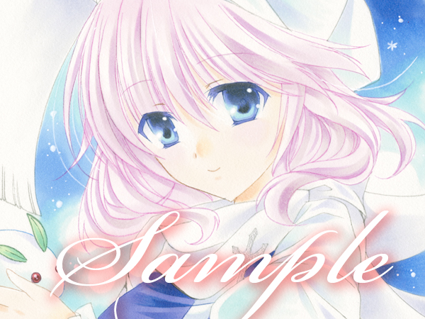 手描き 同人イラスト 東方Project レティ ホワイトロック(手描き