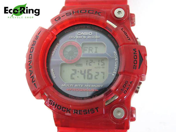 1円 カシオ G-SHOCK FROGMAN GW-203K メンズ腕時計 BV807