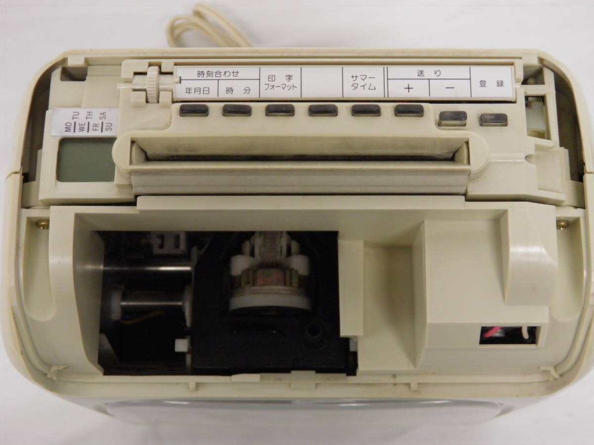 【美品】AMANO BX2000 電子タイムレコーダー Yahoo!オークション 848◇AMANO◇BX2000◇電子タイムレコーダー◇USED