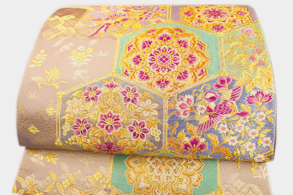 ★鎌倉 着物 そら★　名門『じゅらく』の帝王紫　高貴なお色目の袋帯　お初釜・春の式典・ご結婚式にも　セットでもお勧め