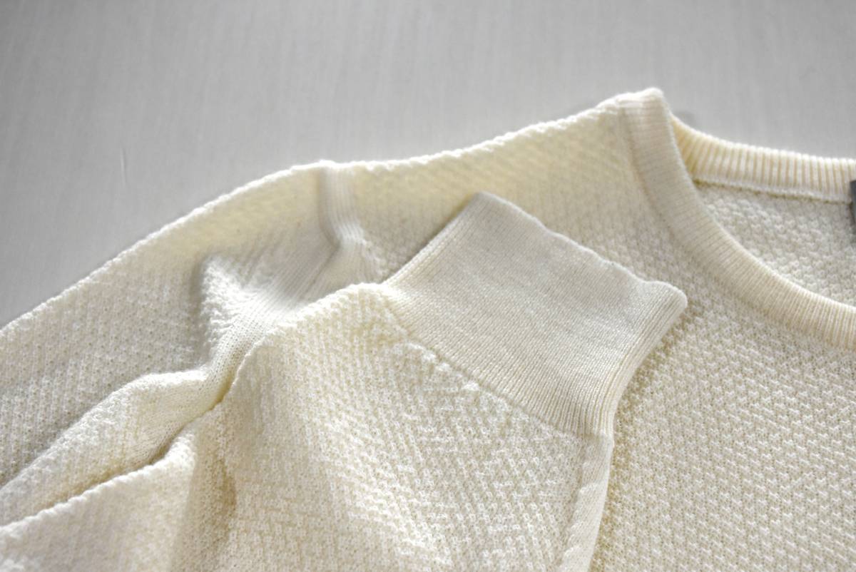 英国製 JOHN SMEDLEY ジョンスメドレー ニット セーター カットソー L 