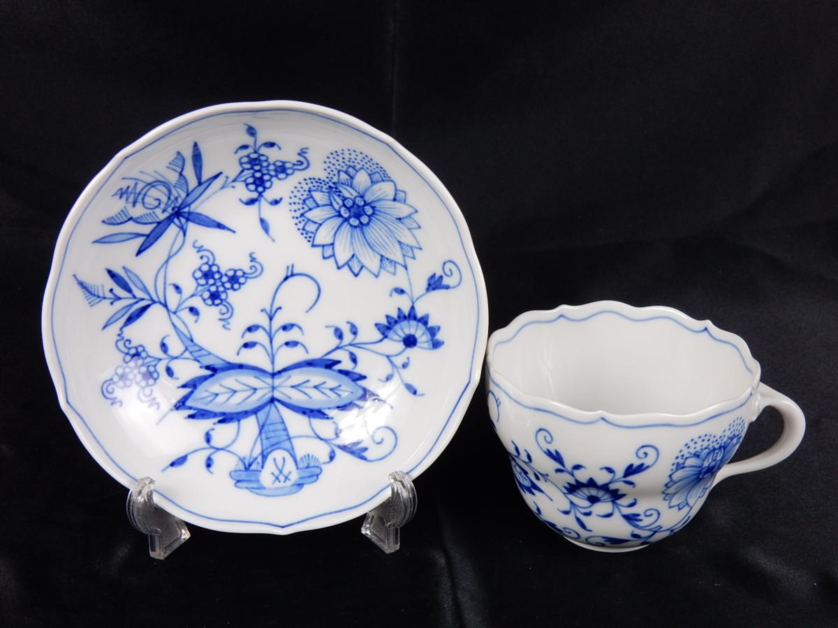 マイセン(Meissen) ブルーオニオン カップ&ソーサー　O46