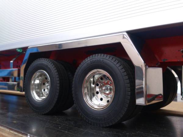 タミヤ1/14トレーラー 2軸フェンダーMADE IN JAPAN