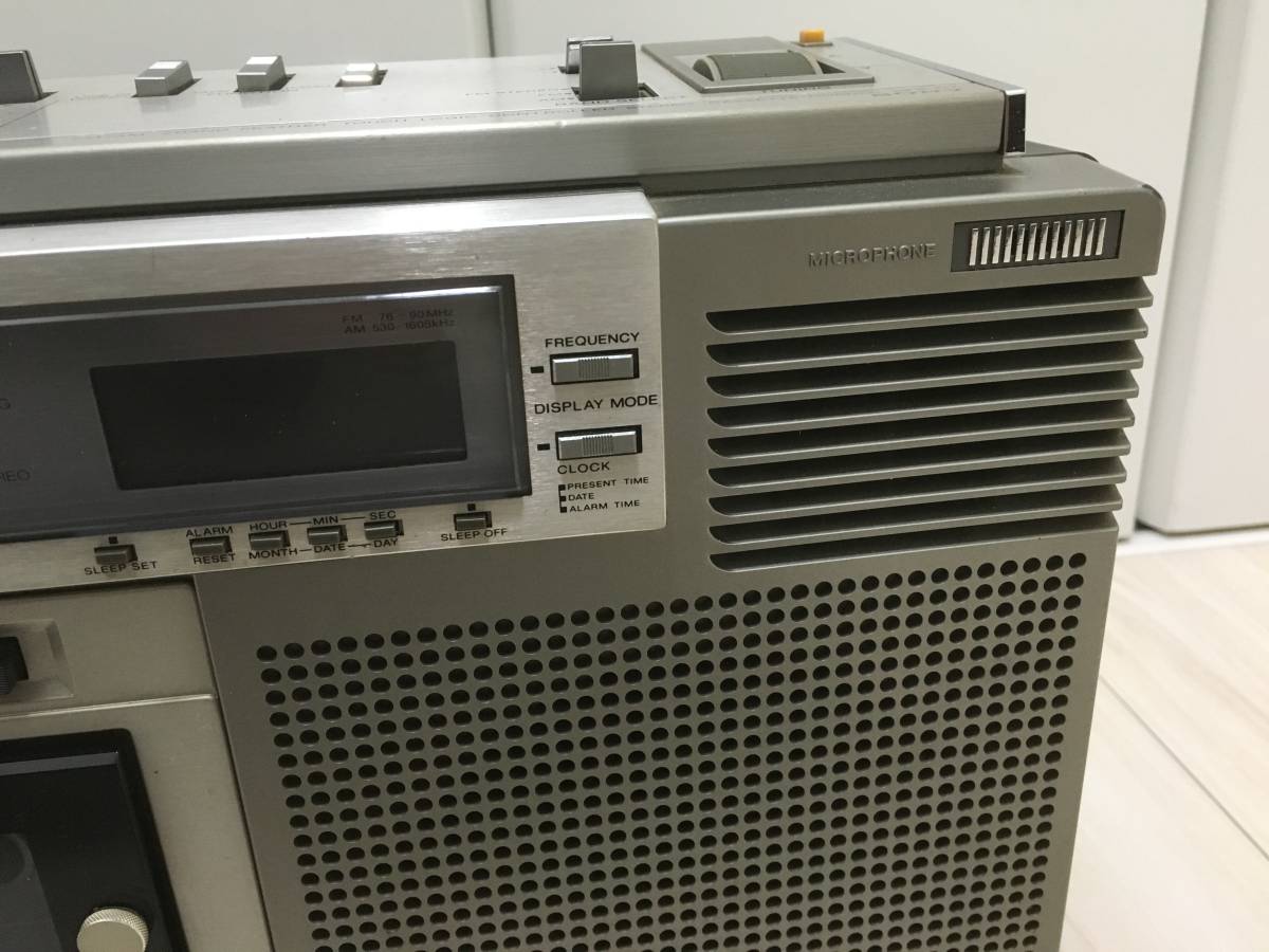 SONY CFS-D7 ラジカセ レトロ AM⁄FM カセットデッキ AM⁄FMカセット