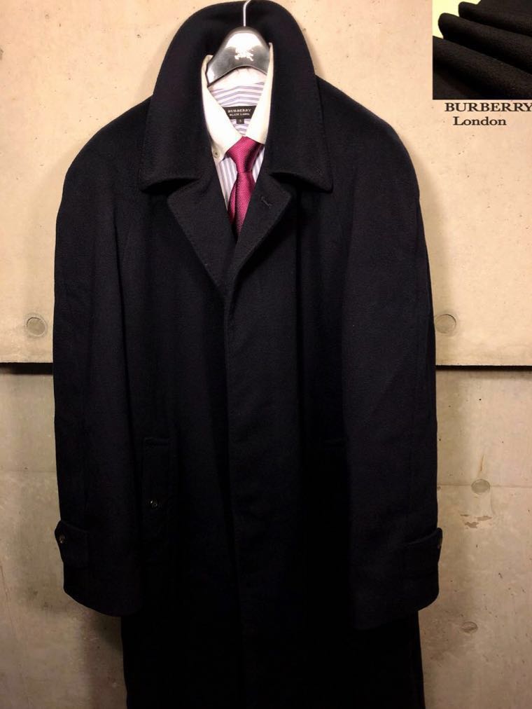 美品 Burberry 定価 18万 最高級 カシミヤ 30% コート サイズ 175