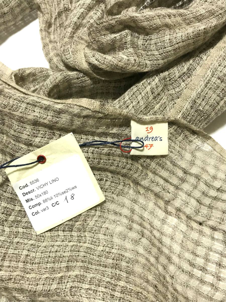 0 1 アンドレアズ andrea's ANDREA'S ストール カシミヤ 大判 WEAR