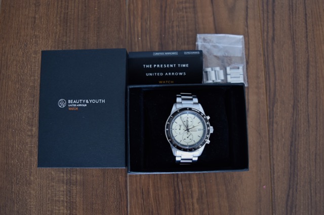 BEAUTY&YOUTH UNITED ARROWS ユナイテッドアローズ クロノグラフ腕時計 