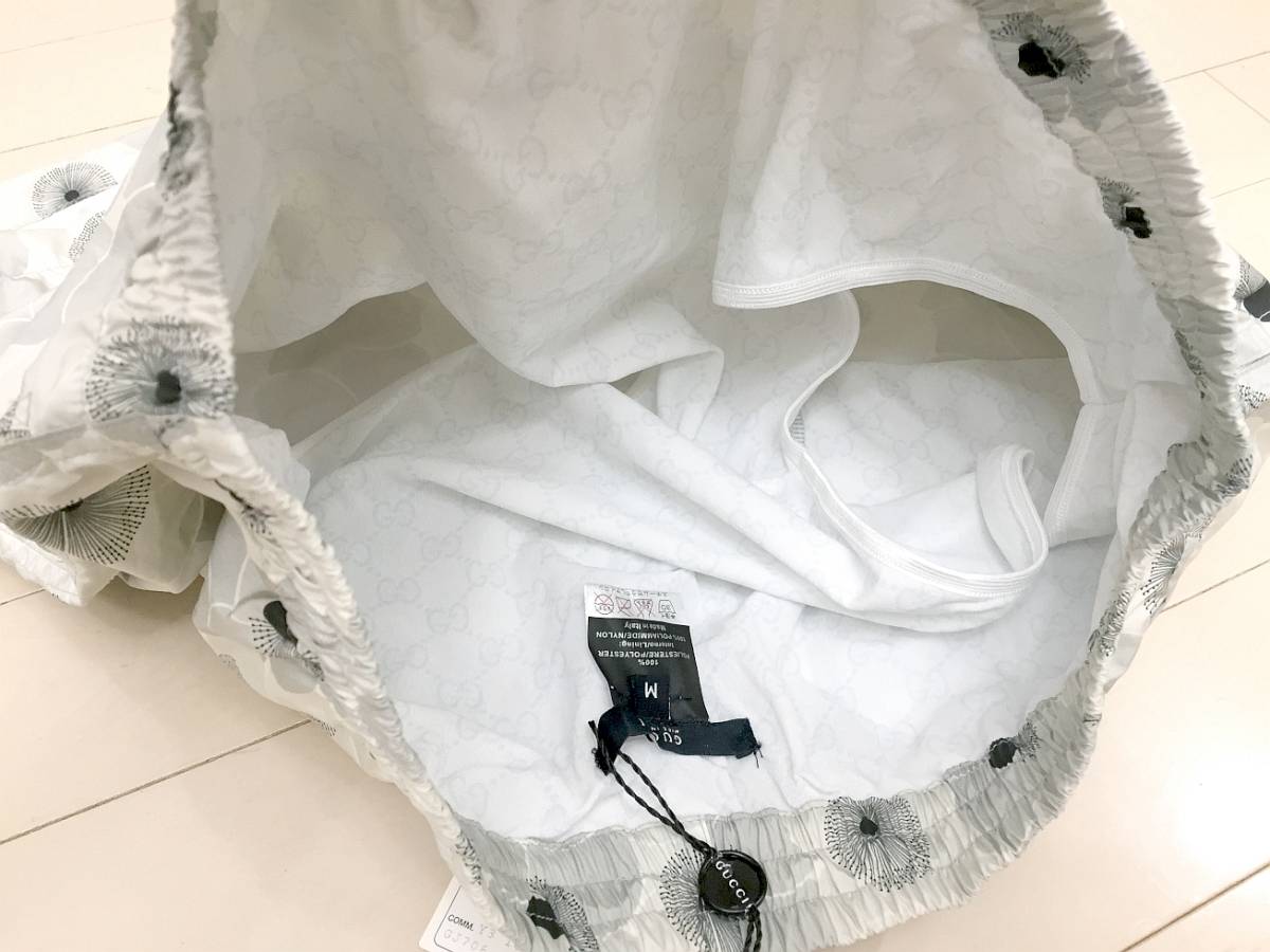[タグ付き新品]グッチGUCCI メンズ水着 スイムウェア グレー[正規品]