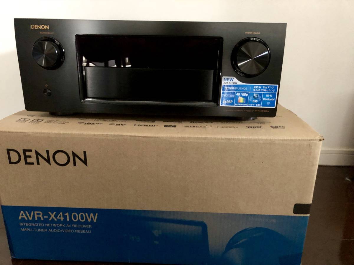【美品】　AVアンプ名機 　DENON AVR-X4100W　