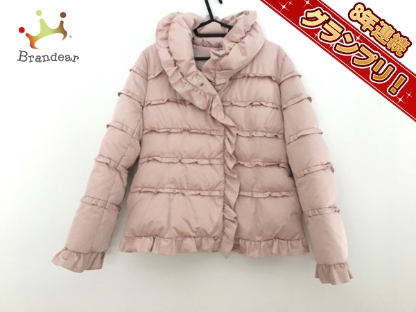 トゥービーシック TO BE CHIC ジャケット ダウンジャケット サイズ42 L ピンク レディース 冬物