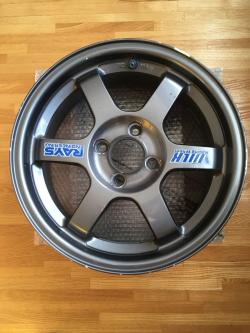 RAYS VOLK Racing TE37 15インチ2本セット 6.5J レイズ ボルク  