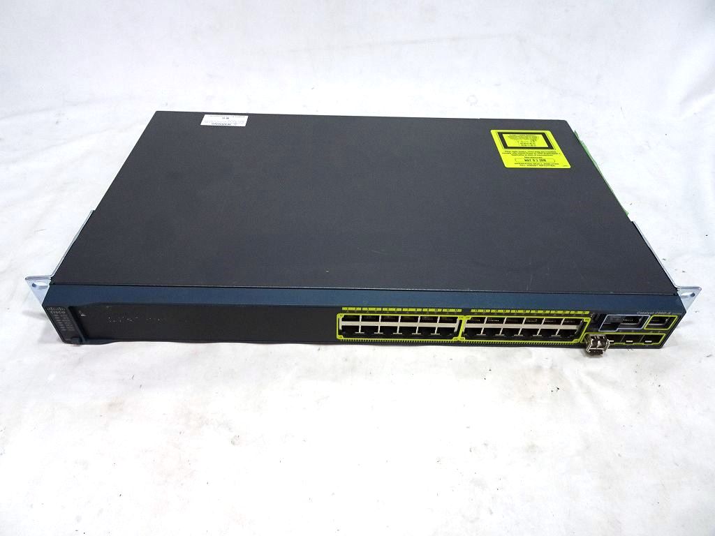 【ジャンク】Cisco Catalyst 2960-S series/WS-C2960S-24TS-L 外観確認のみ