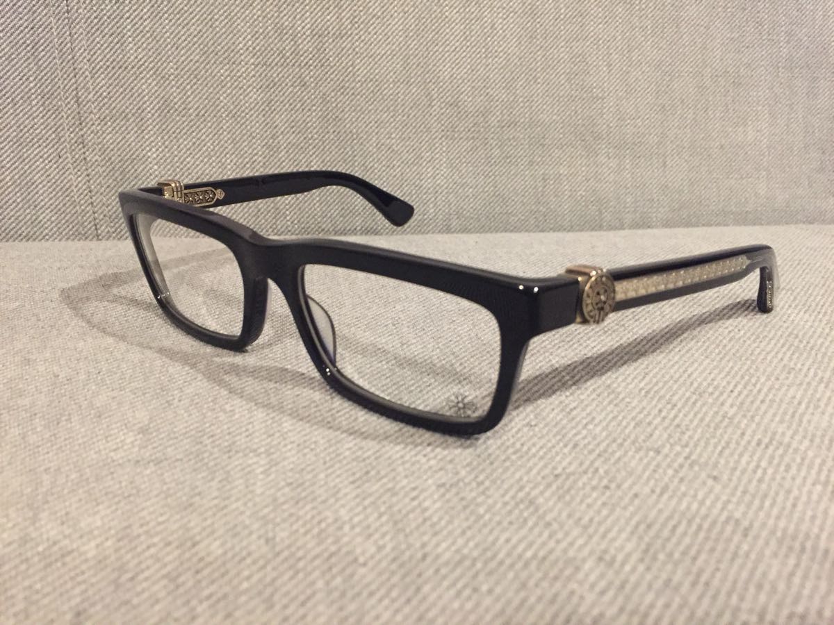 中古美品】CHROME HEARTS クロムハーツ メガネ PENETRANUS II セル
