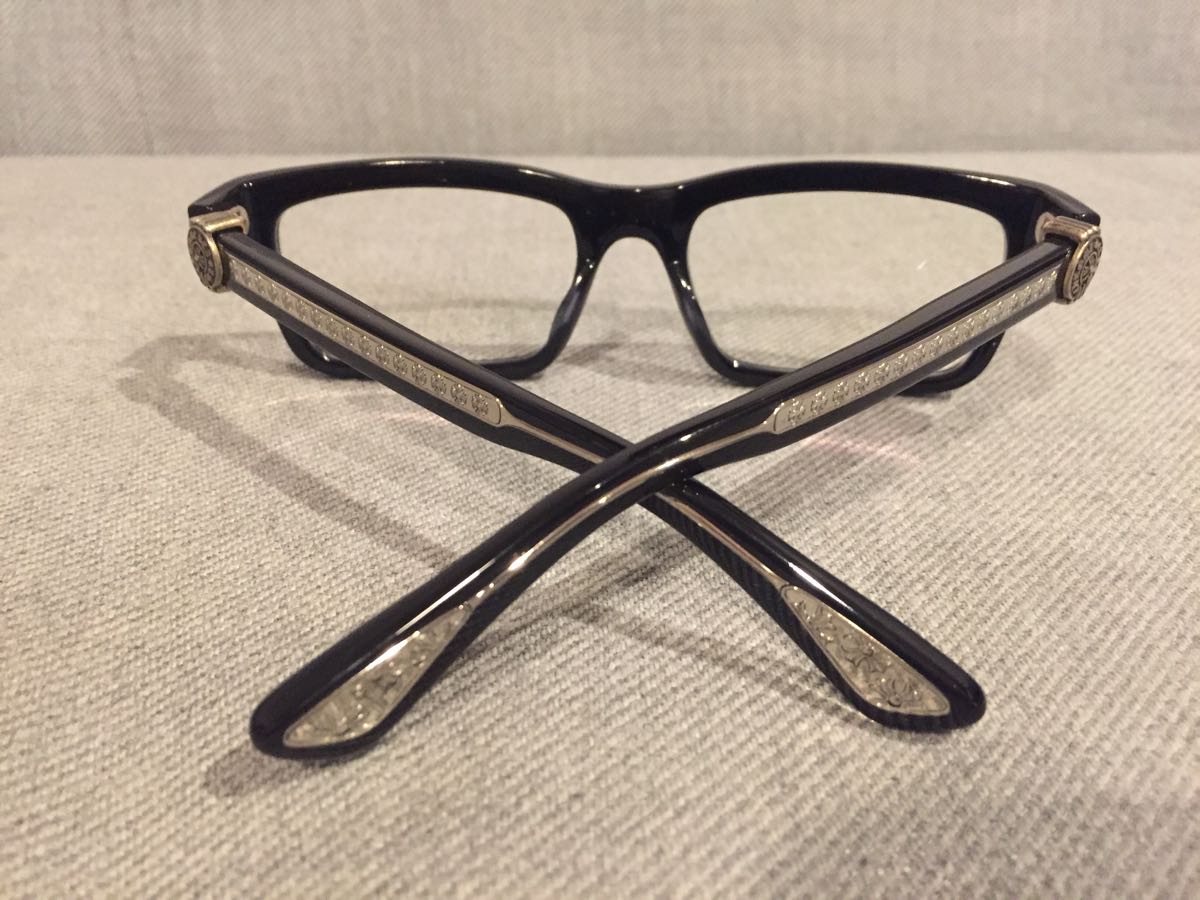 中古美品】CHROME HEARTS クロムハーツ メガネ PENETRANUS II セル