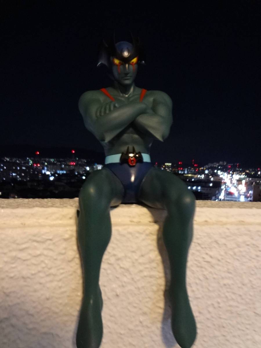 デビルマン・ビッグサイズソフビ☆全2種 デビルマン ビッグソフビ