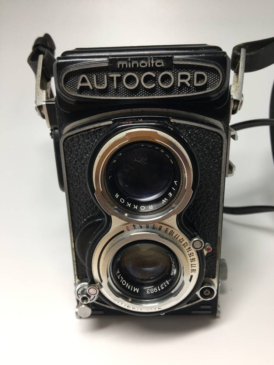 【中古】◆ミノルタ Minolta 二眼 オートコード AUTOCORD 75mm/3.5 後期 3型◆