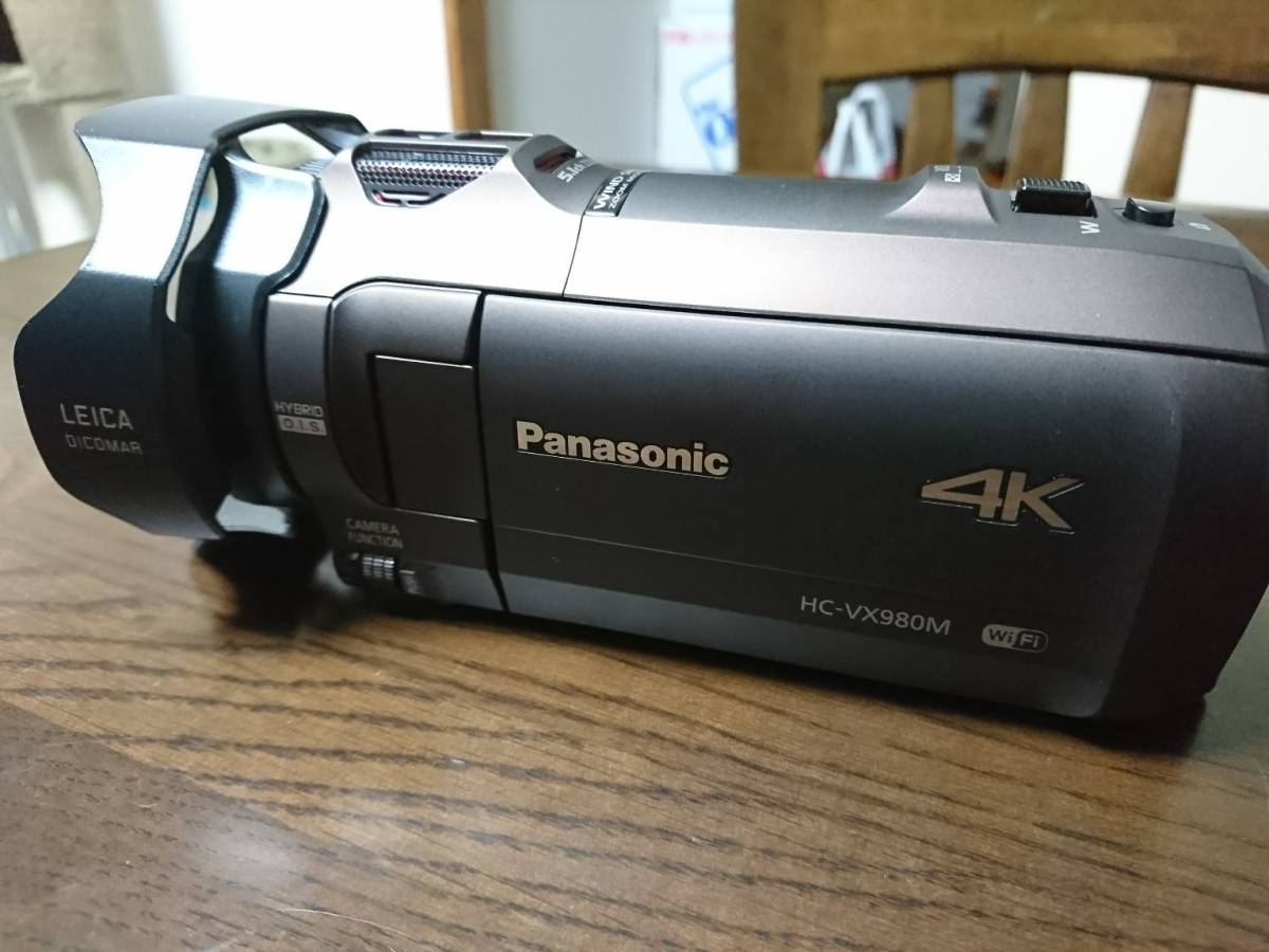 中古】Panasonic HC-VX980M（極美品・990Mフード付き） 【公式通販】