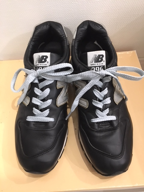 HOT，お買い得 難あり NEW BALANCE M996 GB USA製 US8 レザー 黒 BLACK 廃盤 加水分解(26.0cm)｜売買されたオークション情報、yahooの商品情報をアーカイブ公開 - オークファン 26.0cm